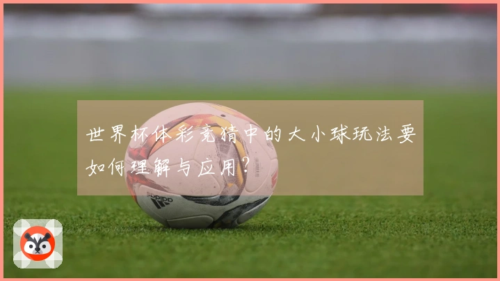 世界杯体彩竞猜中的大小球玩法要如何理解与应用?