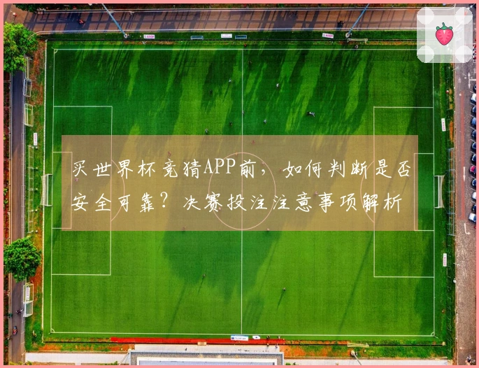 买世界杯竞猜APP前，如何判断是否安全可靠？决赛投注注意事项解析